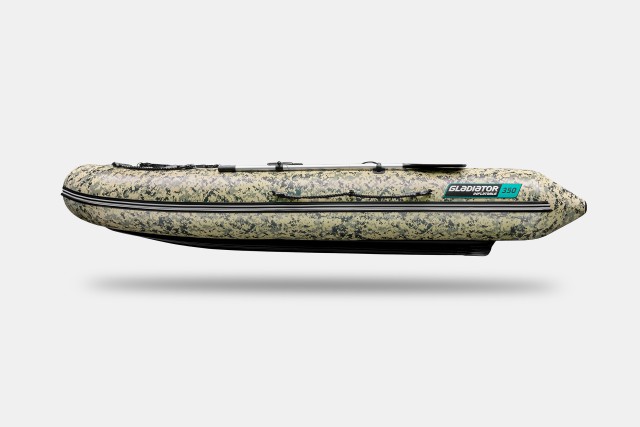 Надувная лодка GLADIATOR E350S Цифровой камуфляж