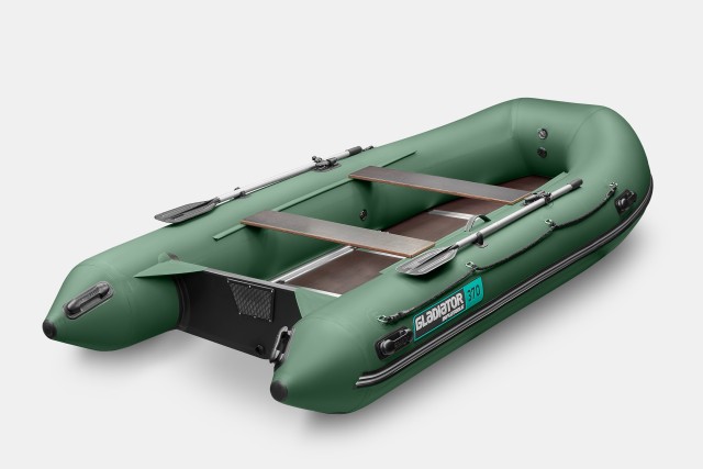 Надувная лодка GLADIATOR B370 Зеленый