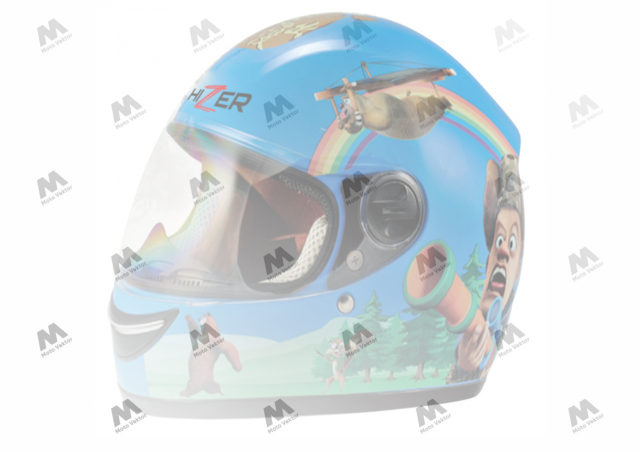 Шлем мото интеграл HIZER 105 (L) #2 детский