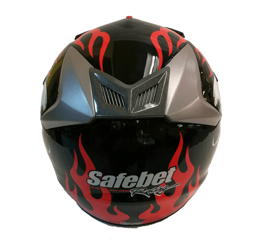 Шлем Safebet HF-117 красный