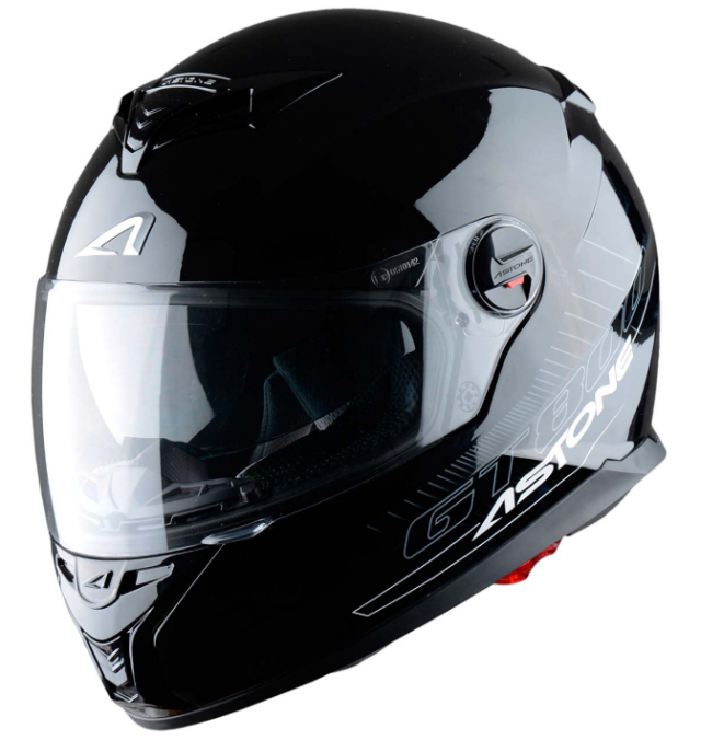 Шлем ASTON GT800 gloss black (черный/глянцевый)