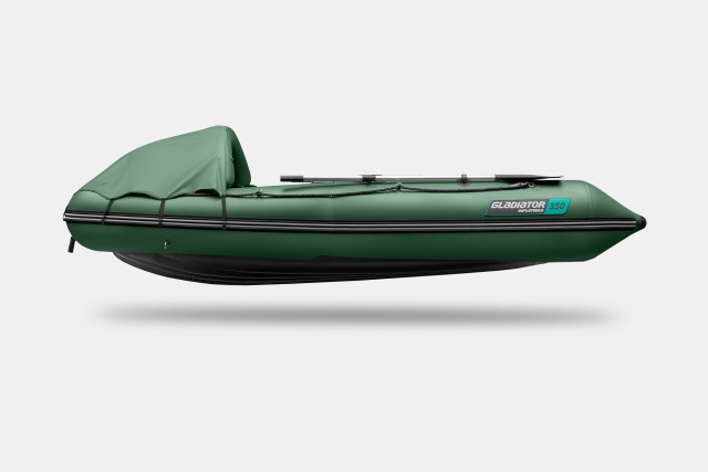 Надувная лодка GLADIATOR E350PRO Зеленый