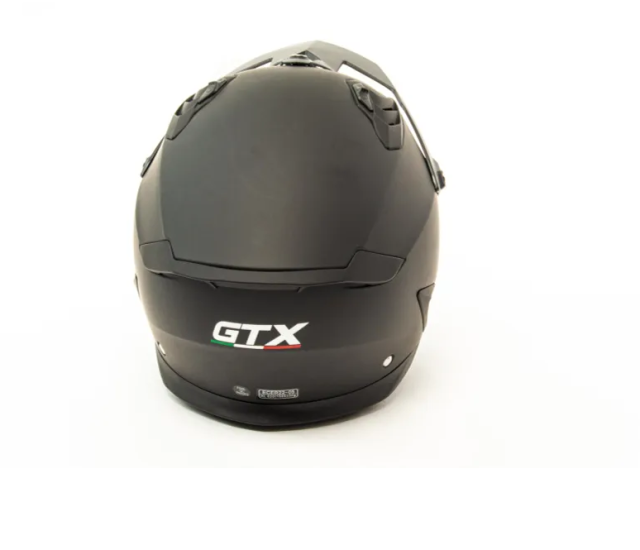 Шлем мото мотард GTX 690 #7 (M) SOLID MATT BLACK