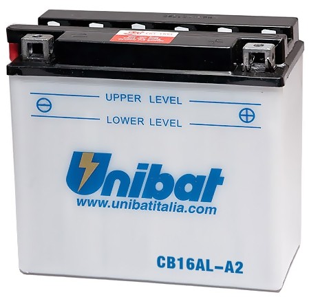 Аккумулятор UNIBAT YB16AL-A2/CB16AL-A2