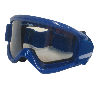 Очки для мотокросса ATAKI HB-319, (синие глянцевые)