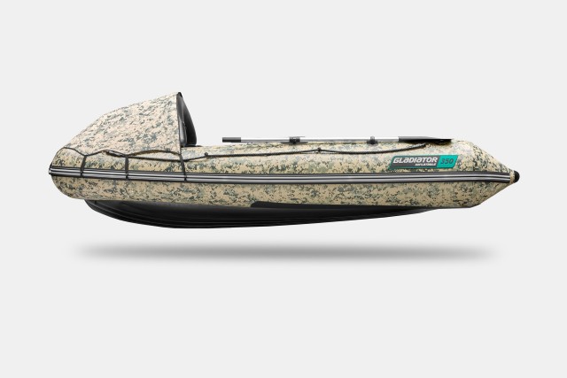 Надувная лодка GLADIATOR E350PRO Цифровой-камуфляж