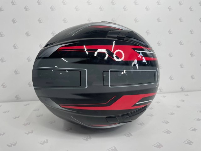 Шлем Vega Ultra (129L) (черно-серо-красный) 4XL