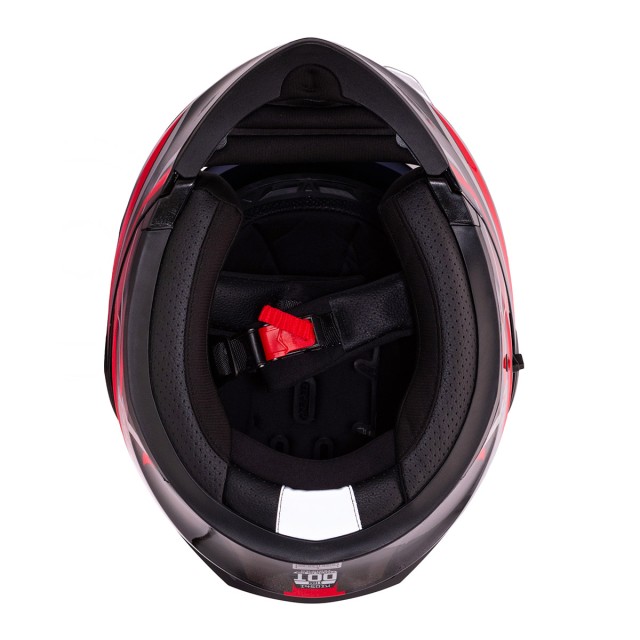 Шлем KIOSHI Tourist 316 М модуляр (Красный, М, 102288-2)