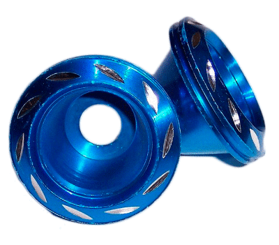Защита на ось (слайдер) 40мм синий