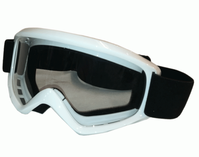 Очки для мотокросса ATAKI SM-G39, (белые глянцевые)