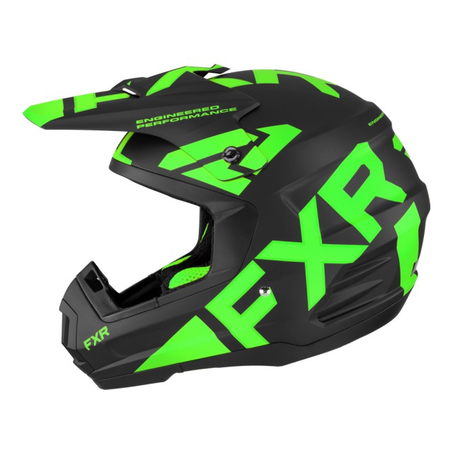 Шлем FXR Torque Team (Black/Lime, XL)