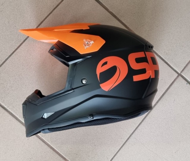 Шлем детский Sparx Recrut (HL169) черно-оранжевый YM