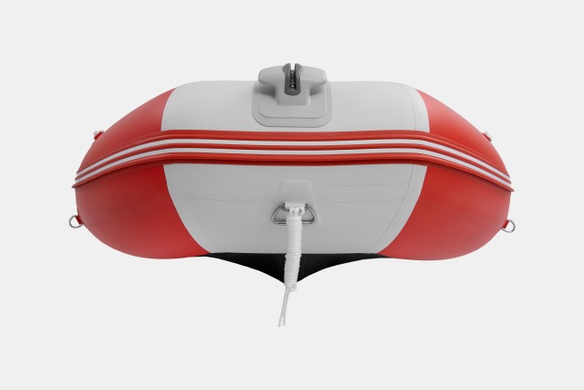 Надувная лодка GLADIATOR C370AL Красно-белый