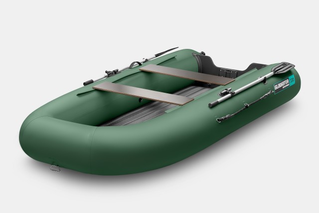 Надувная лодка GLADIATOR E330SL Зеленый