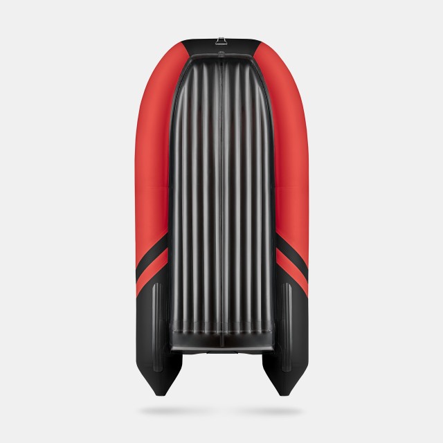 Надувная лодка GLADIATOR E330SL Красно-черный