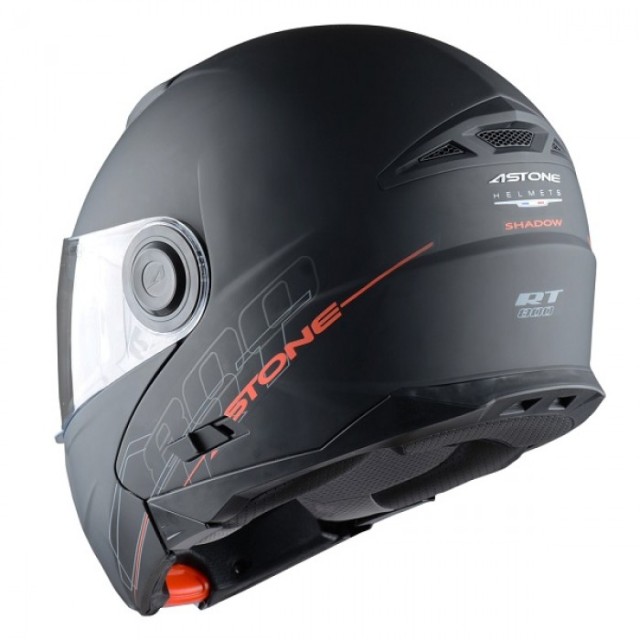 Шлем Astone RT800 SOLID exclusive, (матово-черный)