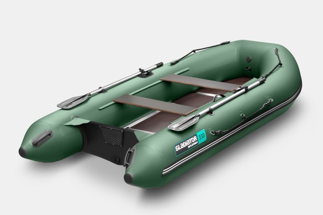 Надувная лодка GLADIATOR B330 Зеленый