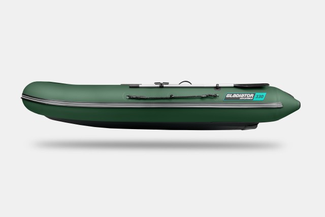Надувная лодка GLADIATOR E330S Зеленый