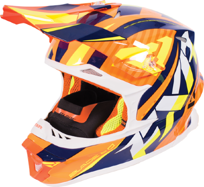 Шлем FXR Blade Throttle, Orange/White/Black