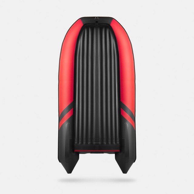 Надувная лодка GLADIATOR E330S Красно-черный