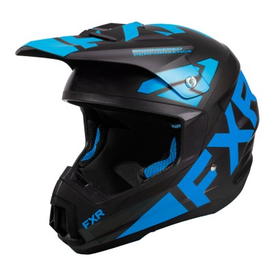 Шлем FXR Torque Team (Black/Blue, L)