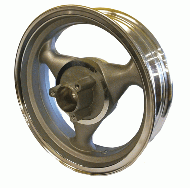 Диск колесный задний 13-3,5 19 шлицов, литой, дисковый