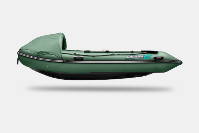 Надувная лодка GLADIATOR E380PRO Зеленый