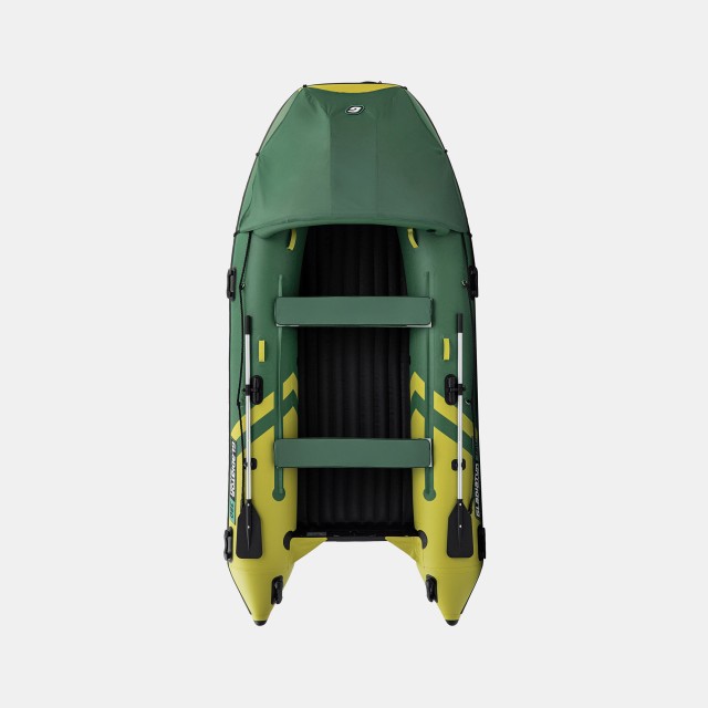 Надувная лодка GLADIATOR E380PRO Зелено-оливковый