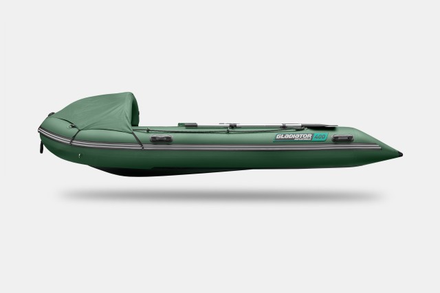 Надувная лодка GLADIATOR C400AL Зеленый