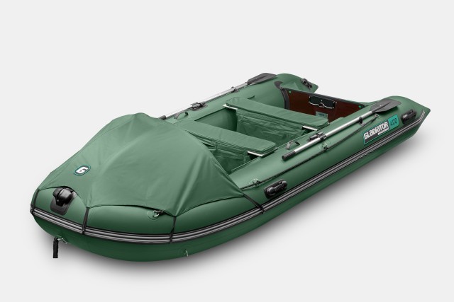 Надувная лодка GLADIATOR C400AL Зеленый