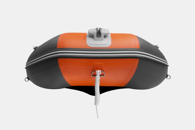 Надувная лодка GLADIATOR C400AL Оранжево-темносерый