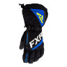 Перчатки FXR Fuel с утеплителем Black/Blue/Hi Vis, XL