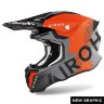 Кроссовый шлем Airoh Twist 2.0 Bit Orange Matt XL