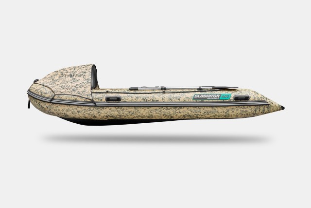 Надувная лодка GLADIATOR C400AL Цифровой-камуфляж