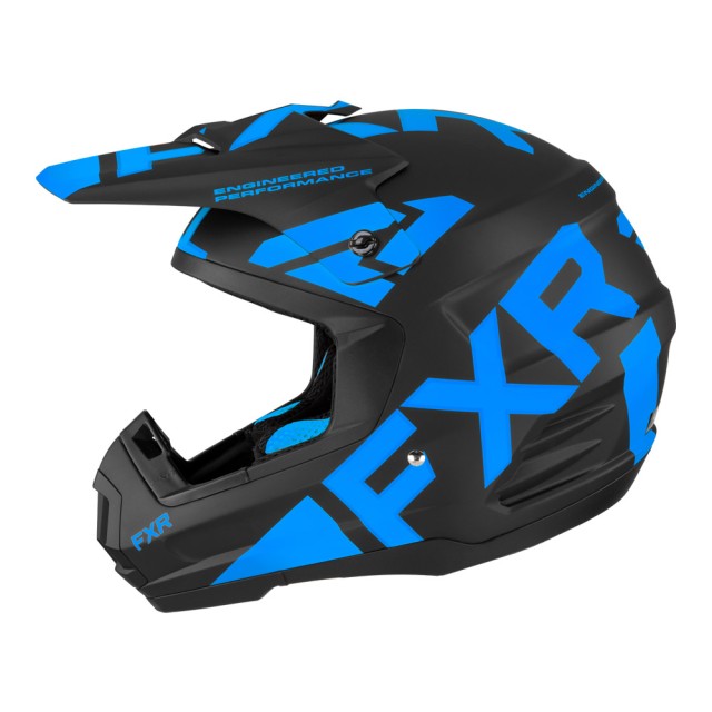 Шлем FXR Torque Team (Black/Blue, 2XL)