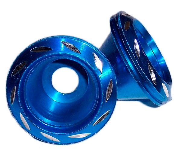 Защита на ось (слайдер) синий, 40мм