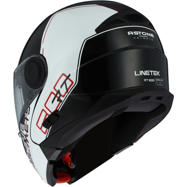 Шлем Astone LINETEK RT800 (белый/черный)