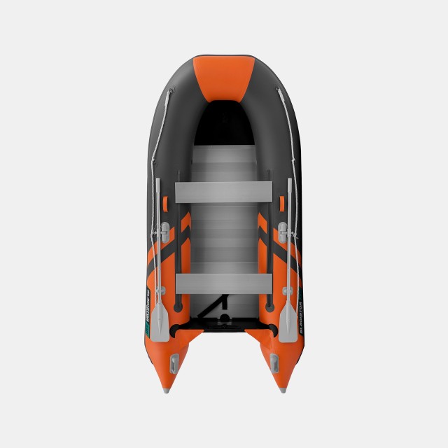 Надувная лодка GLADIATOR B330AL Оранжево-темносерый