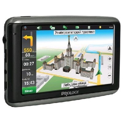Навигатор iMAP-4100 Black экран 10,9 см, MP3, miniUSB, microSD PROLOGY