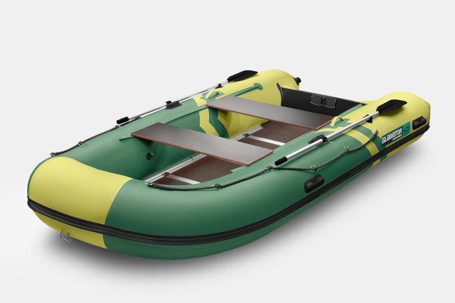 Надувная лодка GLADIATOR B420 Зелено-оливковый