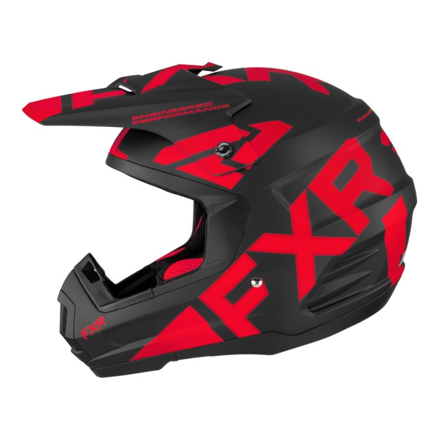Шлем FXR Torque Team (Black/Red, M)