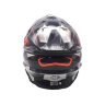 Шлем KIOSHI Holeshot 801 кроссовый (Серый/ оранжевый, М)