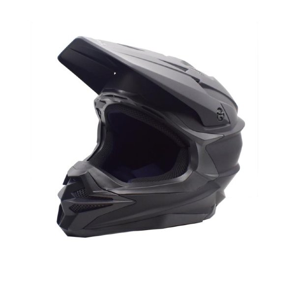 Шлем KIOSHI Holeshot 801 кроссовый (Черный матовый, S)