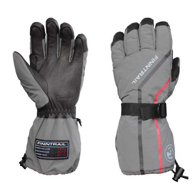 Перчатки Finntrail Deer Gloves. Водонепроницаемые с утеплителем Hollowfiber до -30