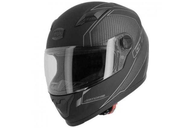 Шлем GT2 KARBON (карбон/черный/серый)