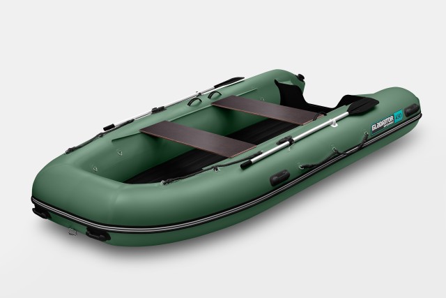 Надувная лодка GLADIATOR E450S Зеленый