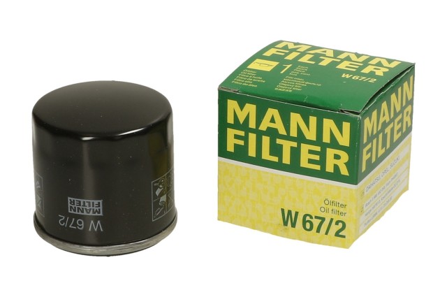 Фильтр масляный MANN-FILTER W67/2=OP564=SM160