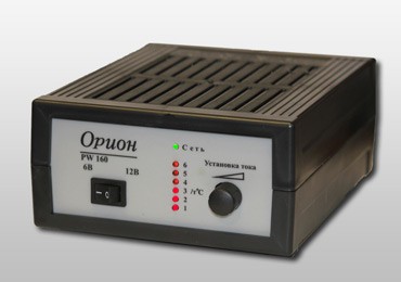Зарядное устройство Орион PW160 (автомат) для мото и авто АКБ 6В и 12 В AZARD