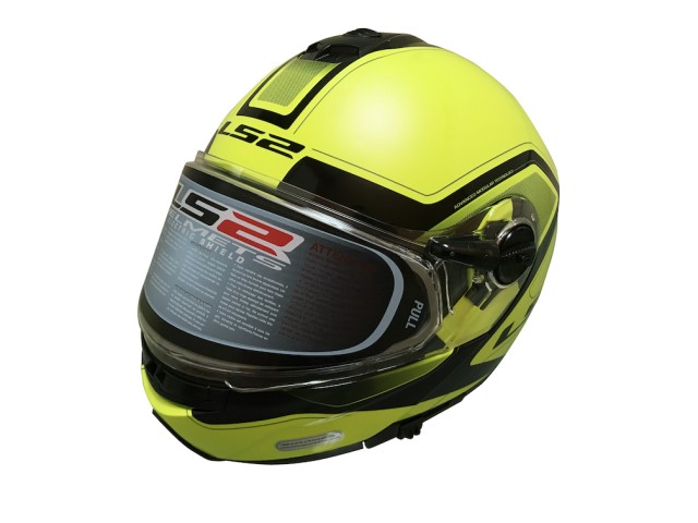 Шлем FF325 STROBE ELEKTRIC SNOW CIVIK (желто-черный)