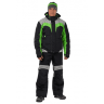 Снегоходный костюм S-PRO (зеленые вставки) M